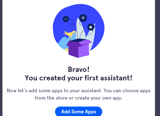 Creation assistant snips Creation assistant snips