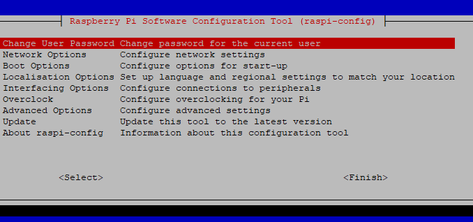raspi-config