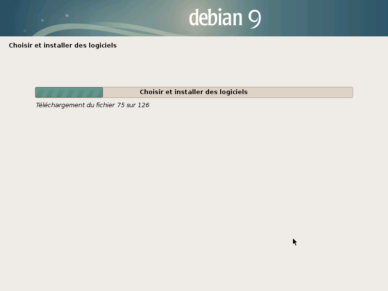 Installation en cours