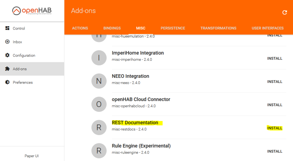 REST Documentation