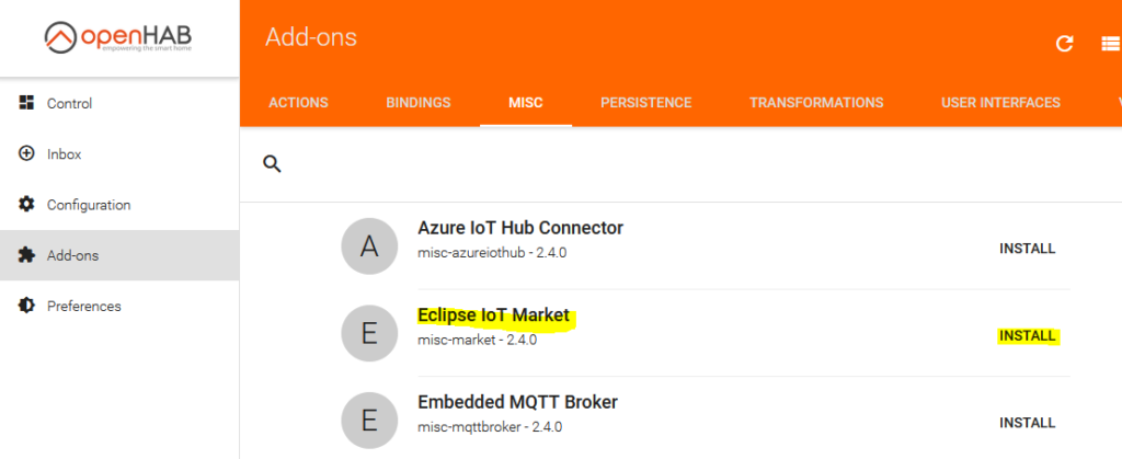 Eclipse IoT market